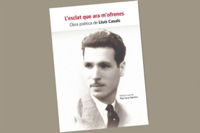 20 de novembre, 19h., Presentació del llibre: L’Esclat que ara m'ofrenes, de Lluís Casals