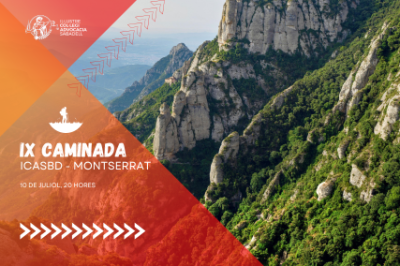 10 de juliol, 20 hores. VIII Caminada nocturna ICASBD-Montserrat. Us hi esperem!