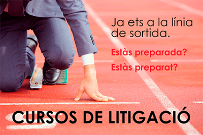 Ampliació del termini d’inscripció – Cursos de Litigació 2026-2027