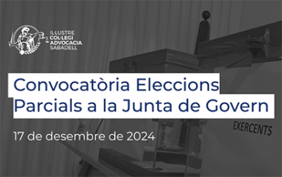 Operativa voto electrónico y presencial elecciones parciales a la Junta de Gobierno, 17/12/24